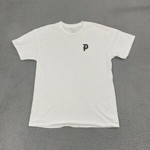 Primitive Dirty P Shirt Men L White Skate Streetwear Short Sleeve Tee